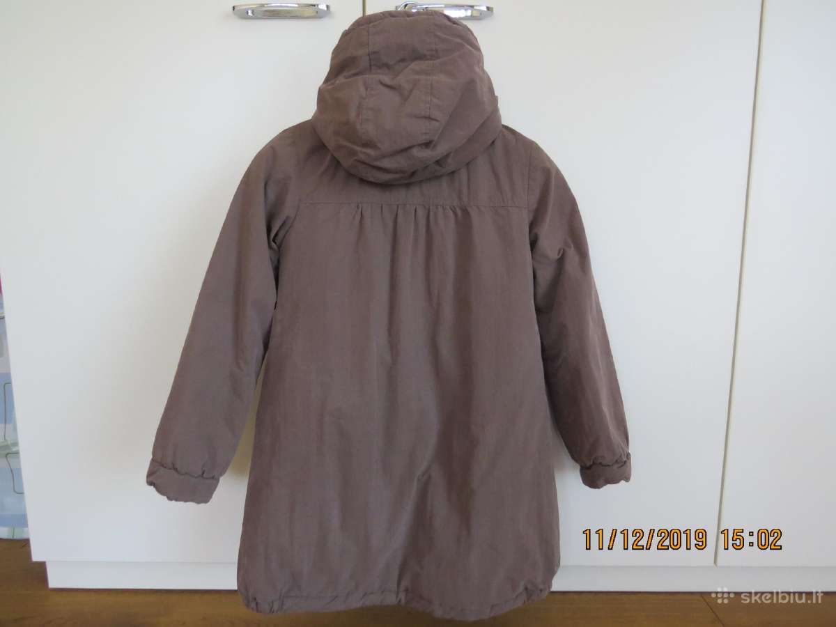 Labai siltas puikus paltukas ziemai 134-140 cm - nuotraukos Nr. 2