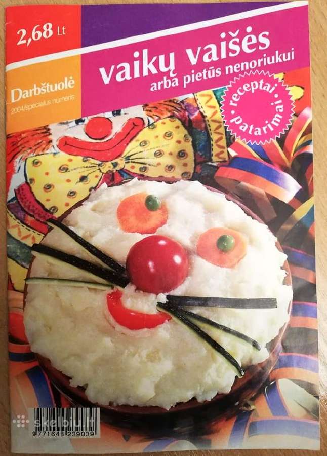 Darbštuolė. Vaikų vaišės arba pietūs nenoriukui