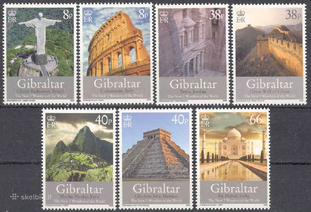 Gibraltaras 2008. 7 naujieji pasaulio stebuklai
