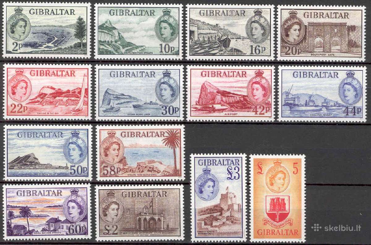 Gibraltaras 2013. 60 metu Qe II karunacijai.