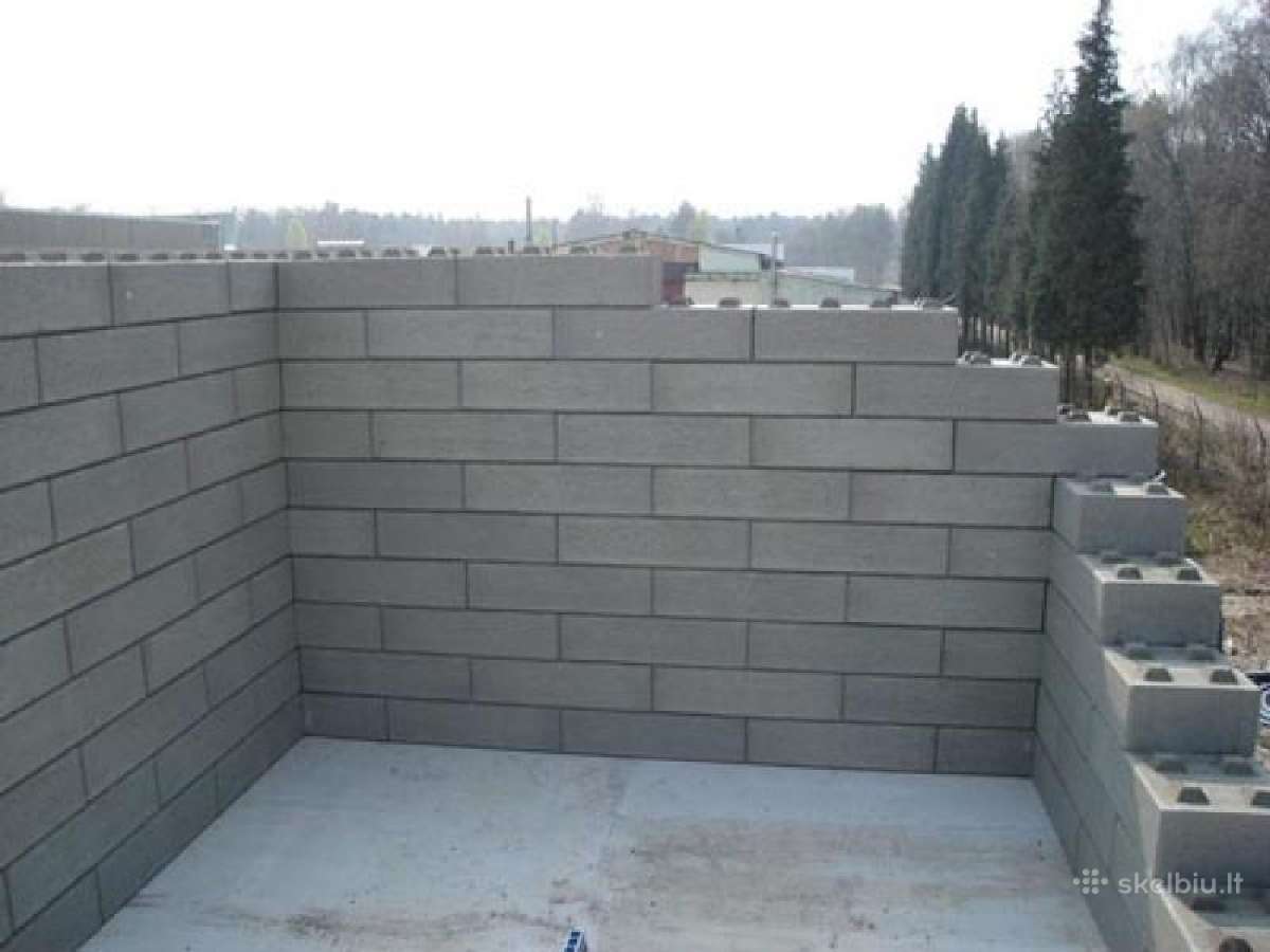 Betono blokai Masterbloc - nuotraukos Nr. 4