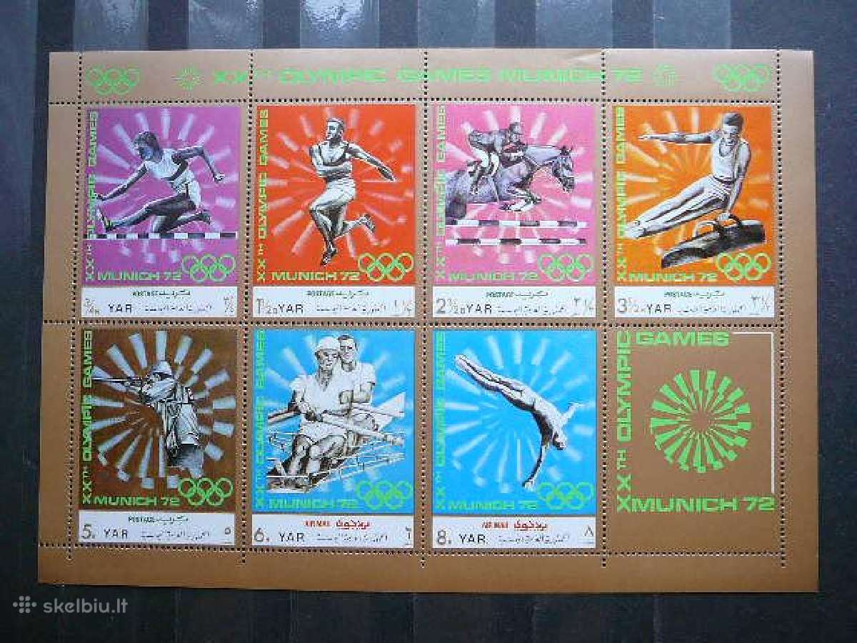 Olimpines Miunchenas svarus mp1463