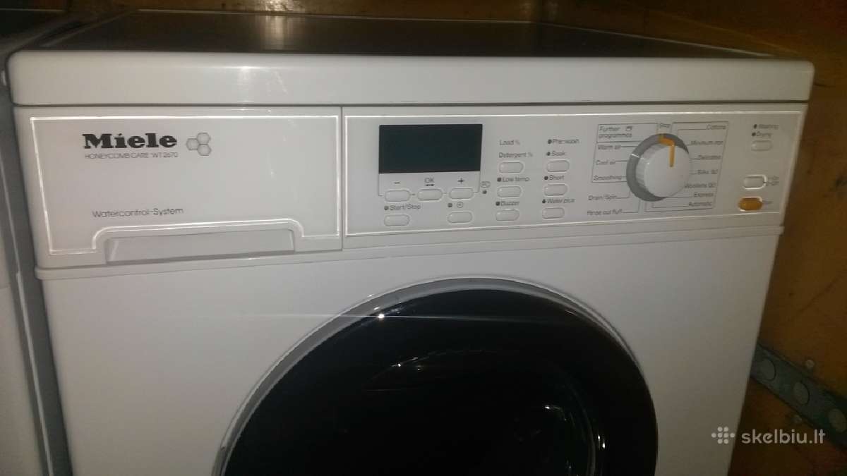 Skalbimo masina Miele - nuotraukos Nr. 6