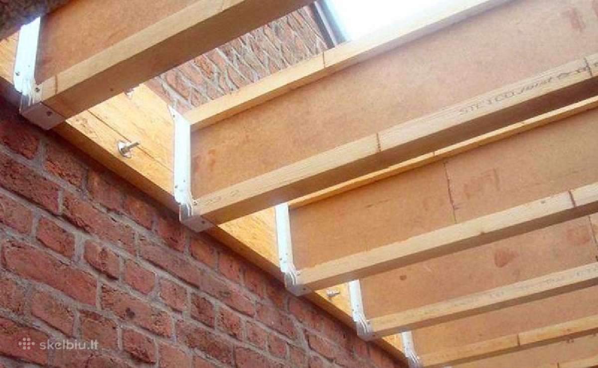 Dvitėjinės sijos Steico Joist - nuotraukos Nr. 3