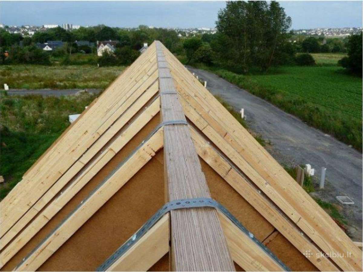 Dvitėjinės sijos Steico Joist - nuotraukos Nr. 4