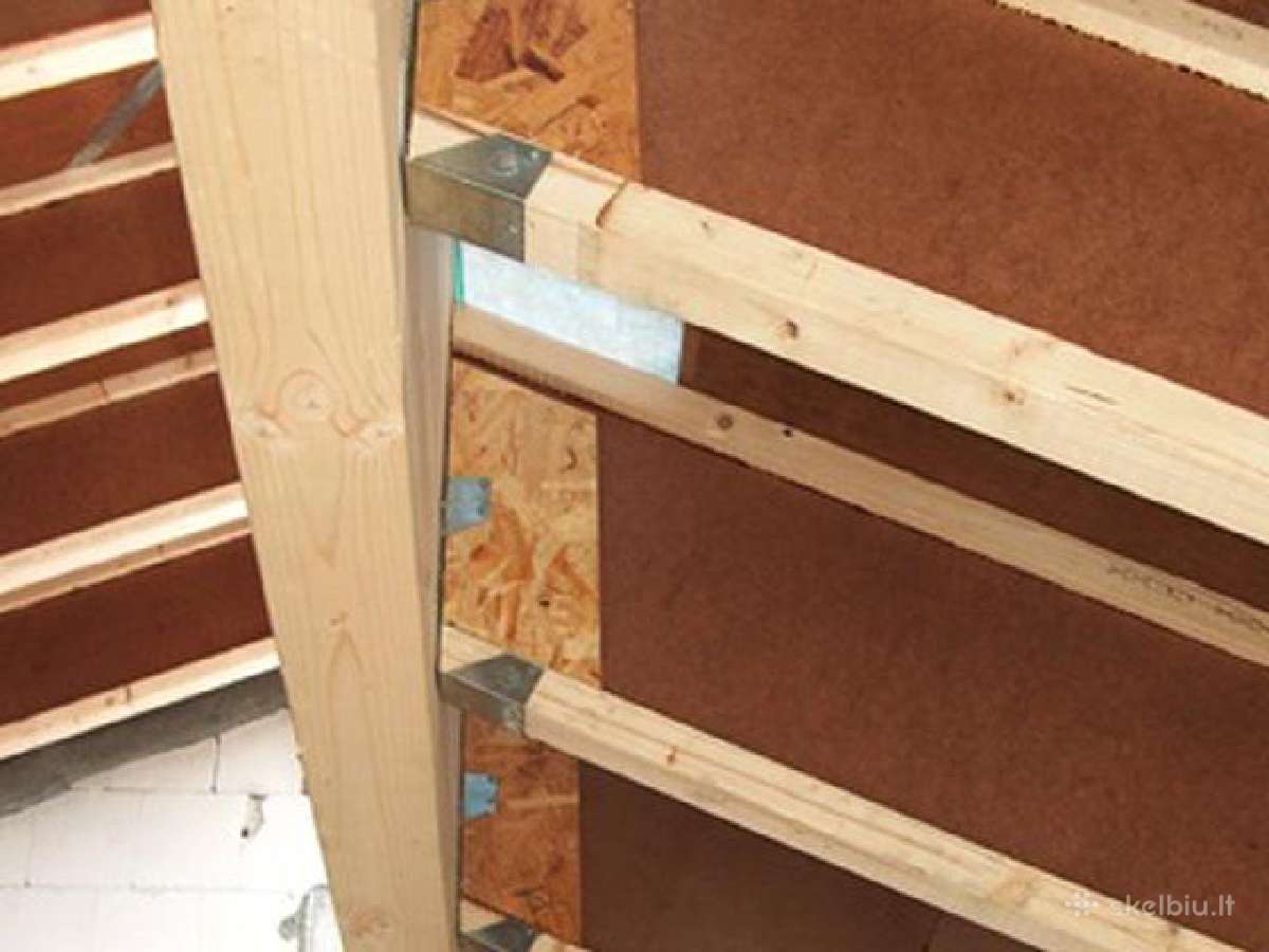 Dvitėjinės sijos Steico Joist - nuotraukos Nr. 6