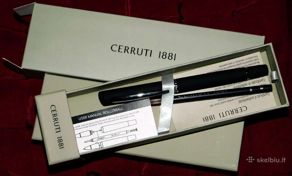 Naujas brendinis parkelis "Cerruti 1881 pen"