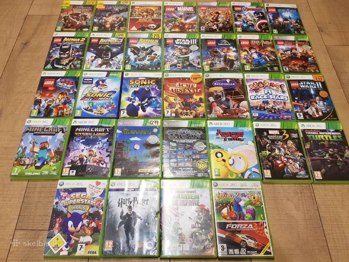Xbox 360 naudoti žaidimai. Nemokamas Siuntimas - nuotraukos Nr. 3