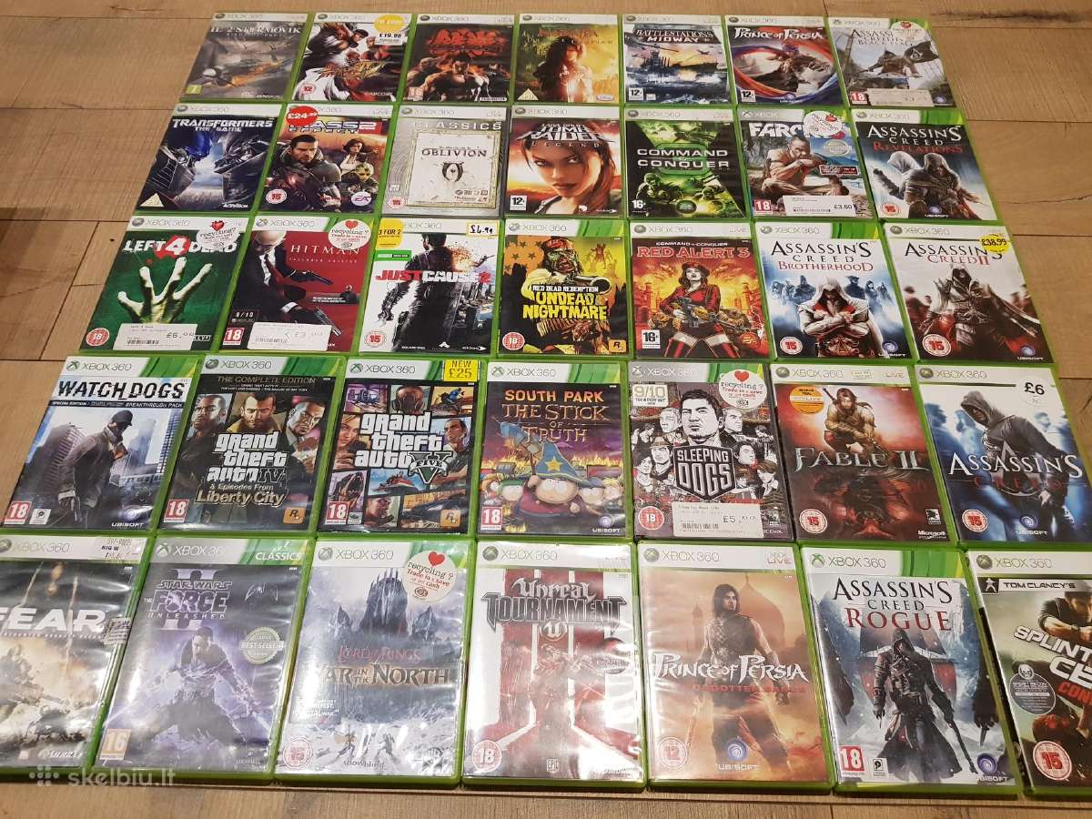 Xbox 360 naudoti žaidimai. Nemokamas Siuntimas - nuotraukos Nr. 7