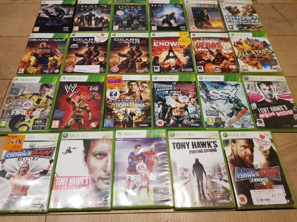 Xbox 360 naudoti žaidimai. Nemokamas Siuntimas - nuotraukos Nr. 2