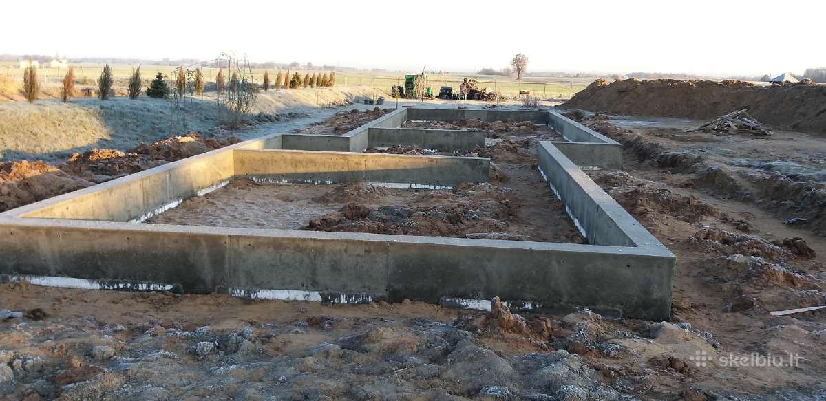 Betonavimo darbai, pamatai - nuotraukos Nr. 17