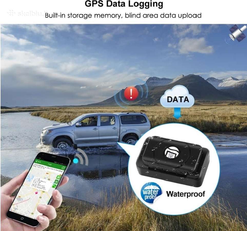 GPS seklys (tracker) su magnetu (iki 100 parų) - nuotraukos Nr. 9