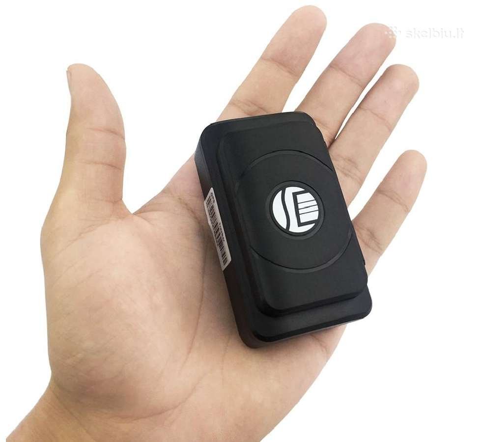 GPS seklys (tracker) su magnetu (iki 100 parų)