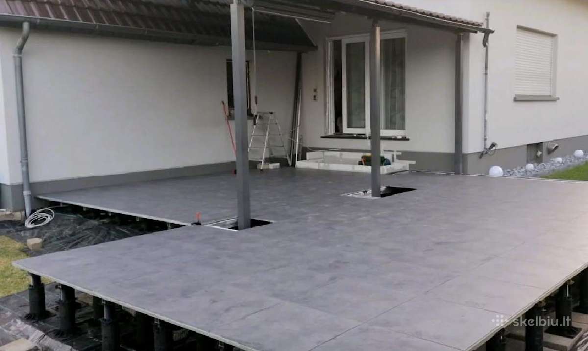 2 cm plytelės terasoms 60x60x2 Išpardavimas - nuotraukos Nr. 4
