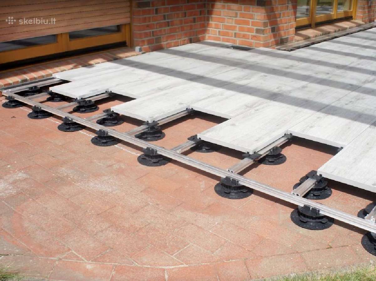 2 cm plytelės terasoms 60x60x2 Išpardavimas - nuotraukos Nr. 3