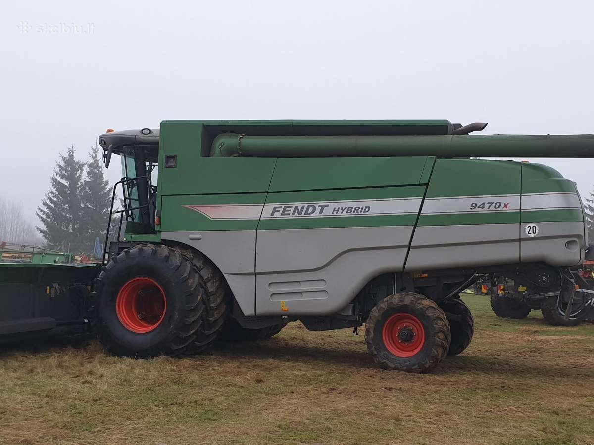 Kombainas Fendt 9470x Ardomas Dalimis - nuotraukos Nr. 6