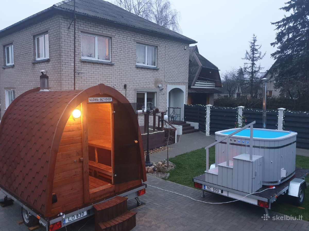 Mobilus kubilas ir mobili pirtis su jacuzzi ir LED - nuotraukos Nr. 13