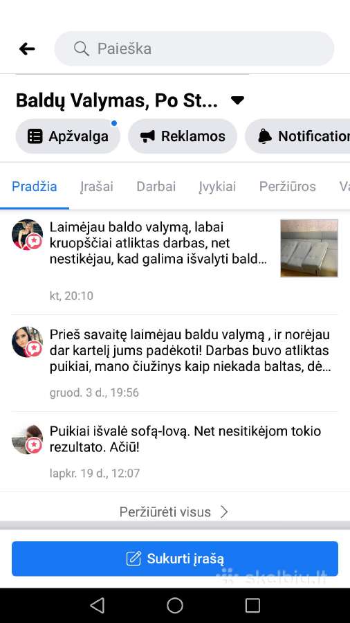 Minkštų Baldų Cheminis Valymas! - nuotraukos Nr. 20