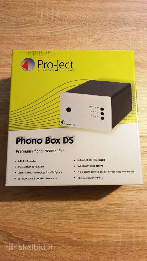 Project Phono Box Ds patefono korektorius,naujas