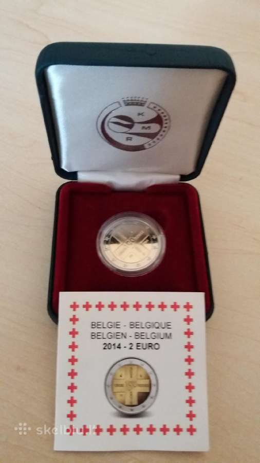 Belgijos euro monetos - nuotraukos Nr. 2