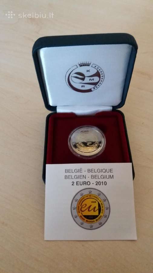 Belgijos euro monetos - nuotraukos Nr. 3