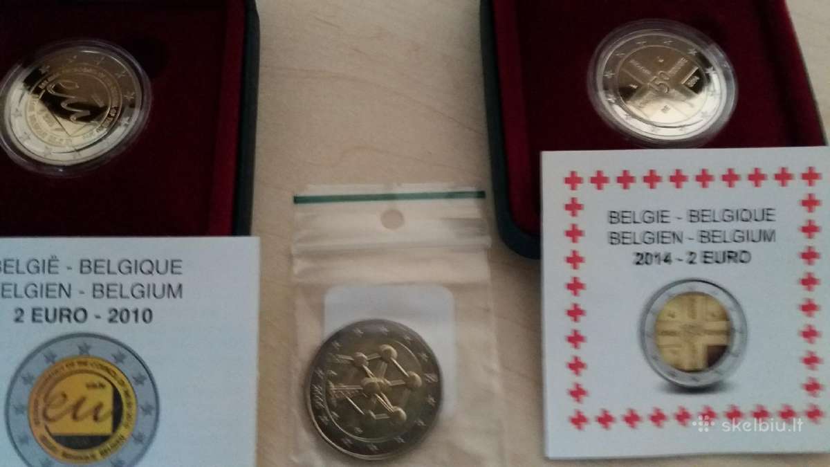 Belgijos euro monetos
