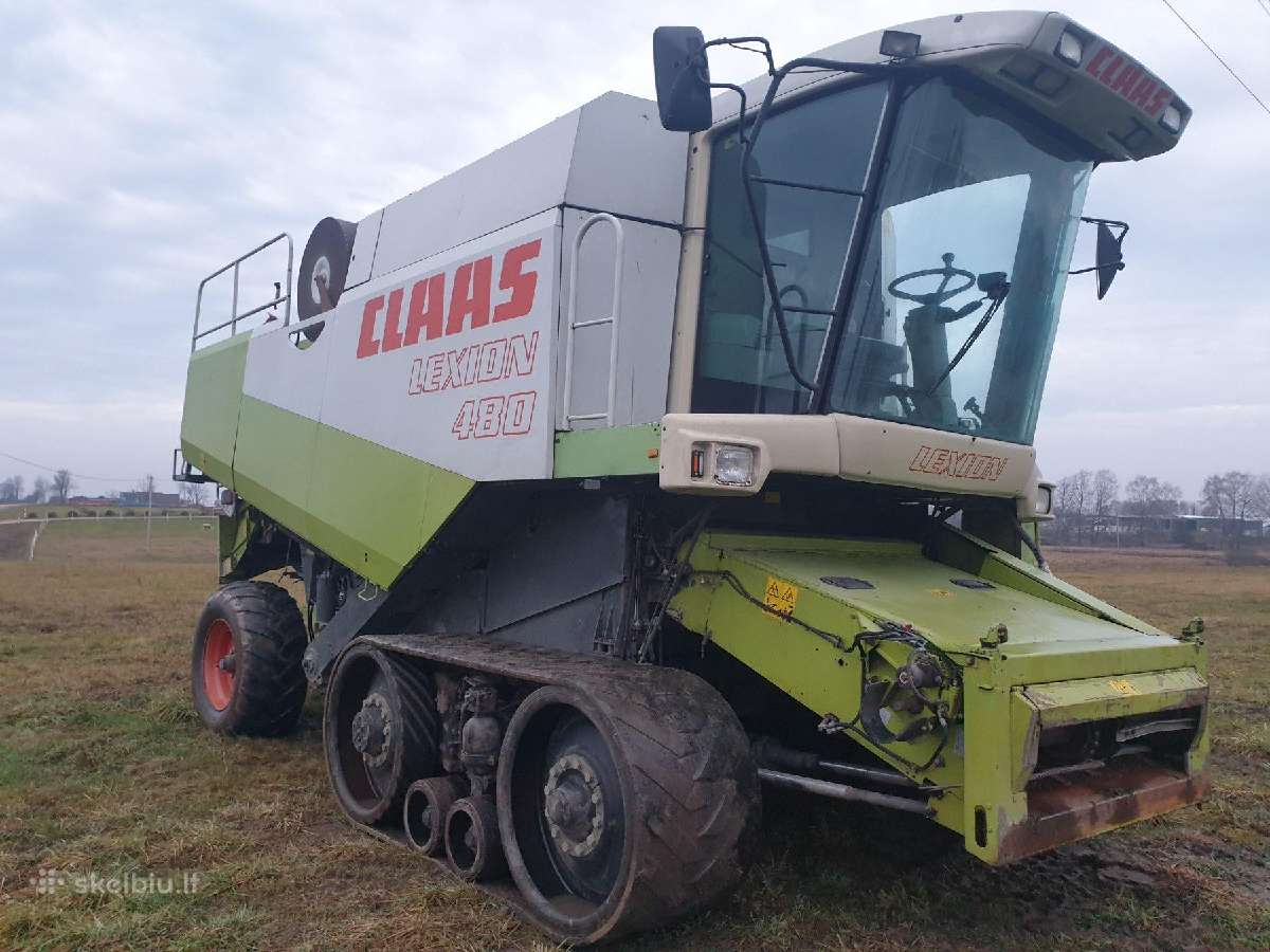 Kombainas Claas Lexion 480tt Ardomas Dalimis - nuotraukos Nr. 14