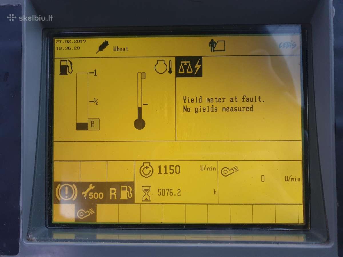 Kombainas Claas Lexion 480tt Ardomas Dalimis - nuotraukos Nr. 17