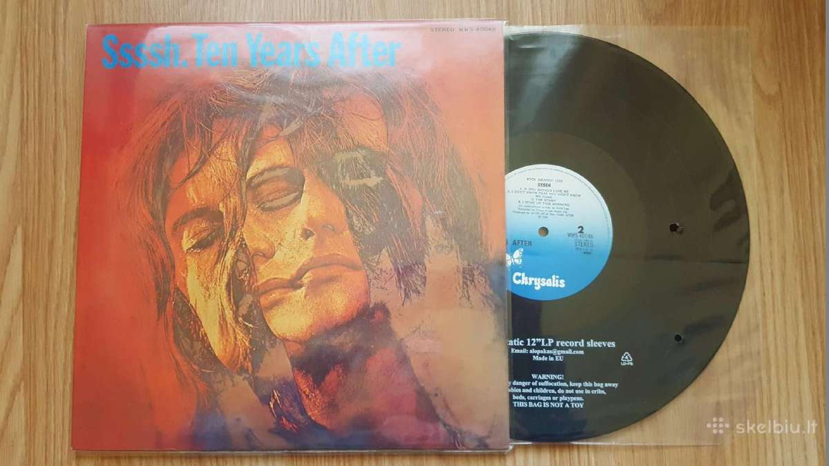 Plastic sleeves 12 Lp vinyl records (aplankalai) - nuotraukos Nr. 5