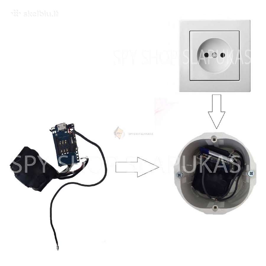 Gsm blakė, diktofonai, slaptas pasiklausymas - nuotraukos Nr. 2