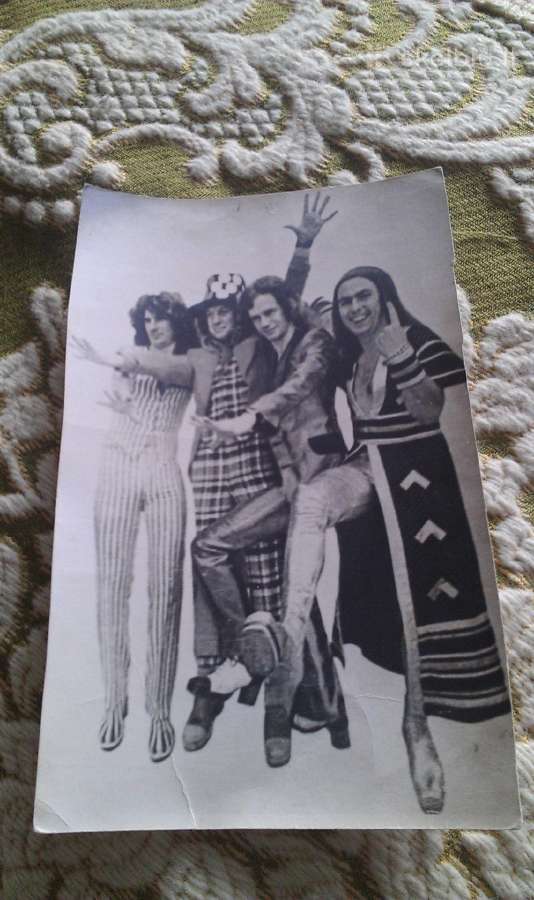 Seną nuotrauką muzikos grupė 1980 m.