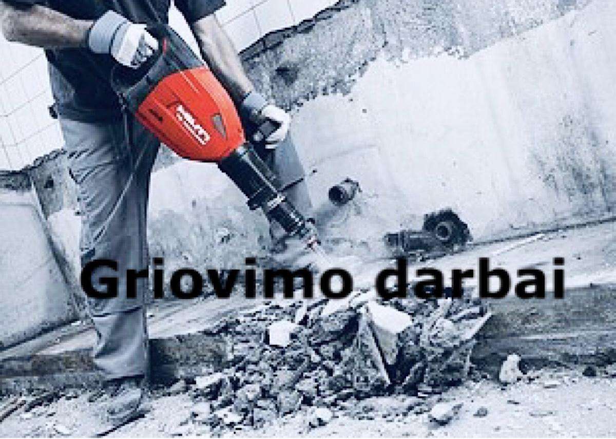 Griovimo demontavimo darbai Vilniuje ir ne tik. - nuotraukos Nr. 3