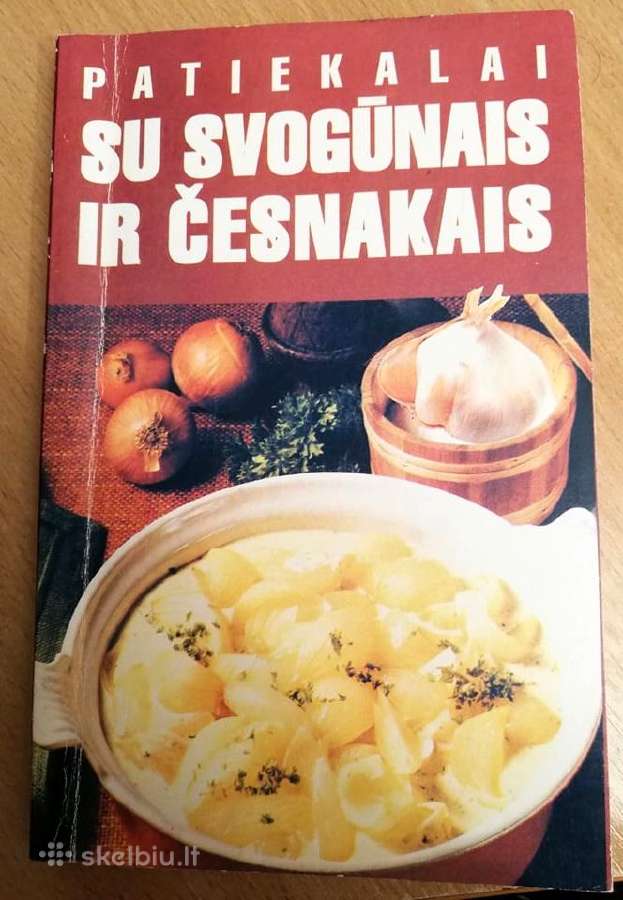 "Patiekalai su svogūnais ir česnakais"