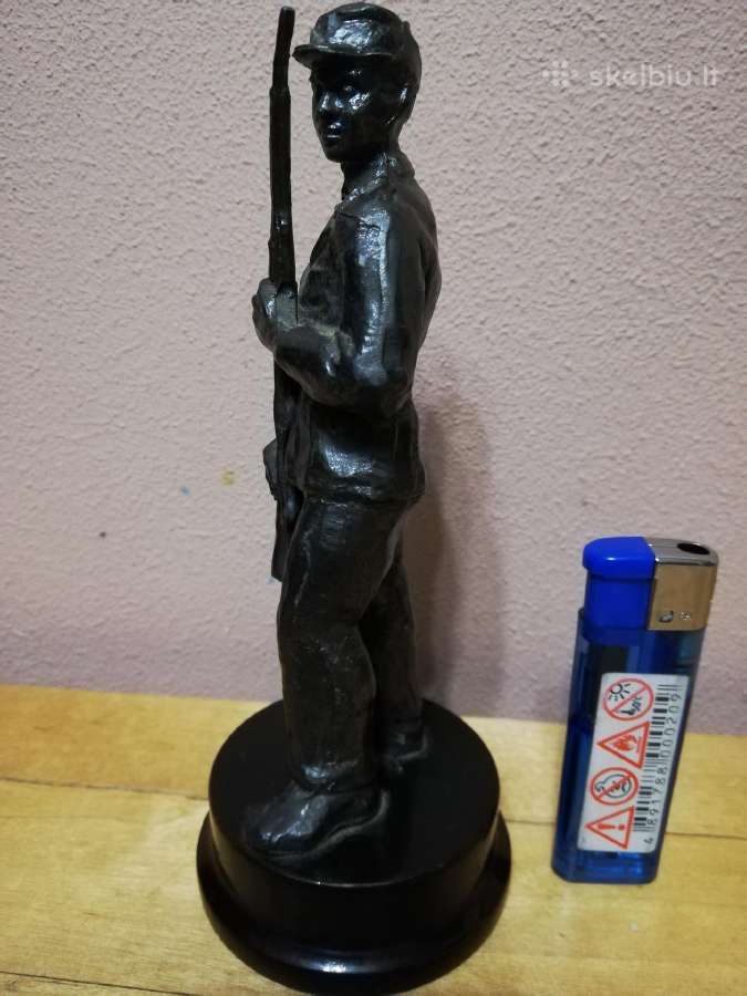 Metalinė statulele. Kareivis - nuotraukos Nr. 2