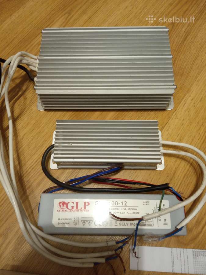 LED maitinimo blokai 12 V