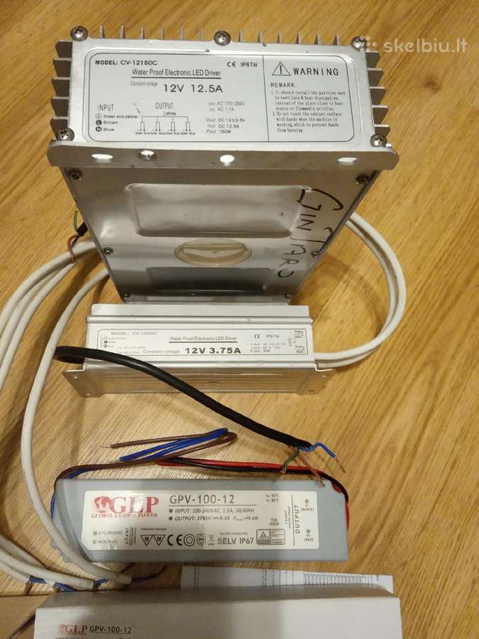 LED maitinimo blokai 12 V - nuotraukos Nr. 2
