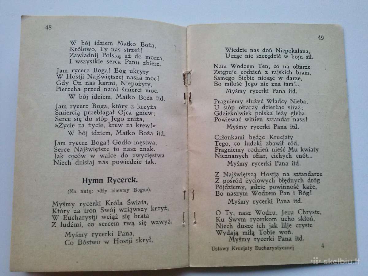 Knyga.piesni Polskie ludowe.1925 m. - nuotraukos Nr. 5