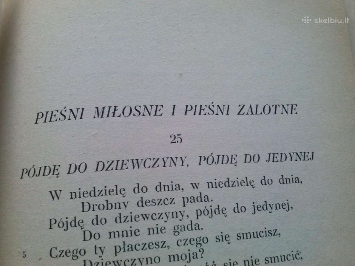Knyga.piesni Polskie ludowe.1925 m. - nuotraukos Nr. 14
