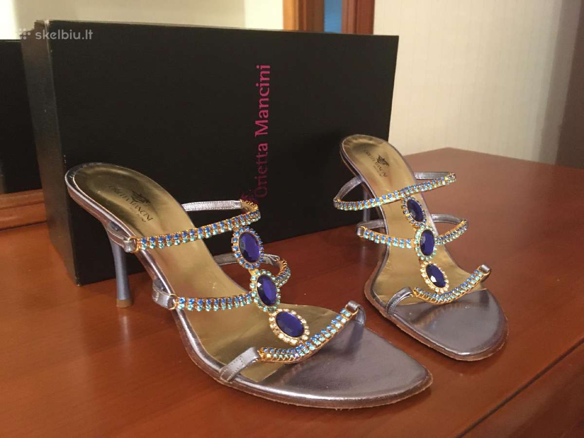 Orietta Mancini basutės su Swarovski - nuotraukos Nr. 2