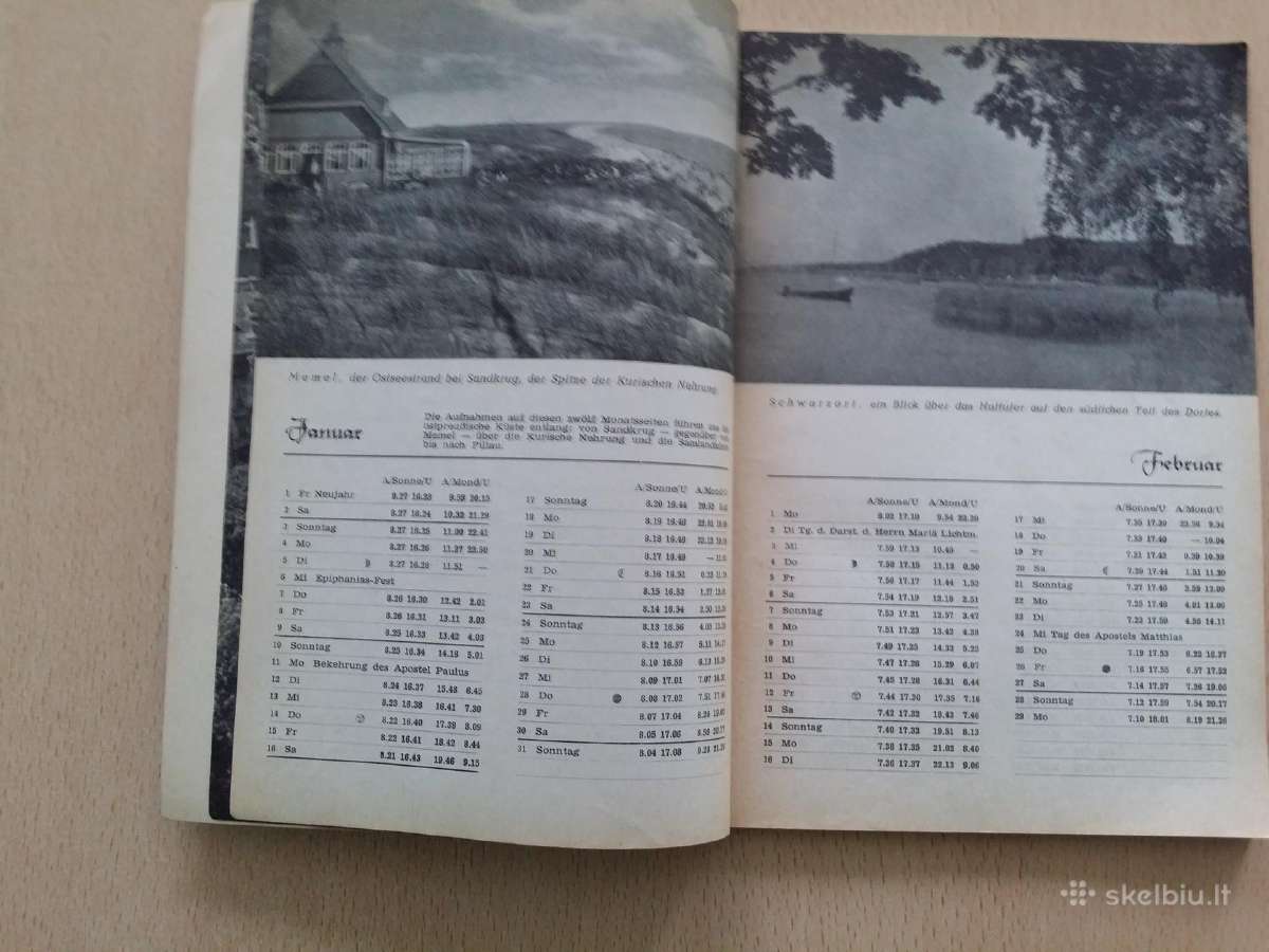 Rytprūsių kalendorius 1959 m. - nuotraukos Nr. 11