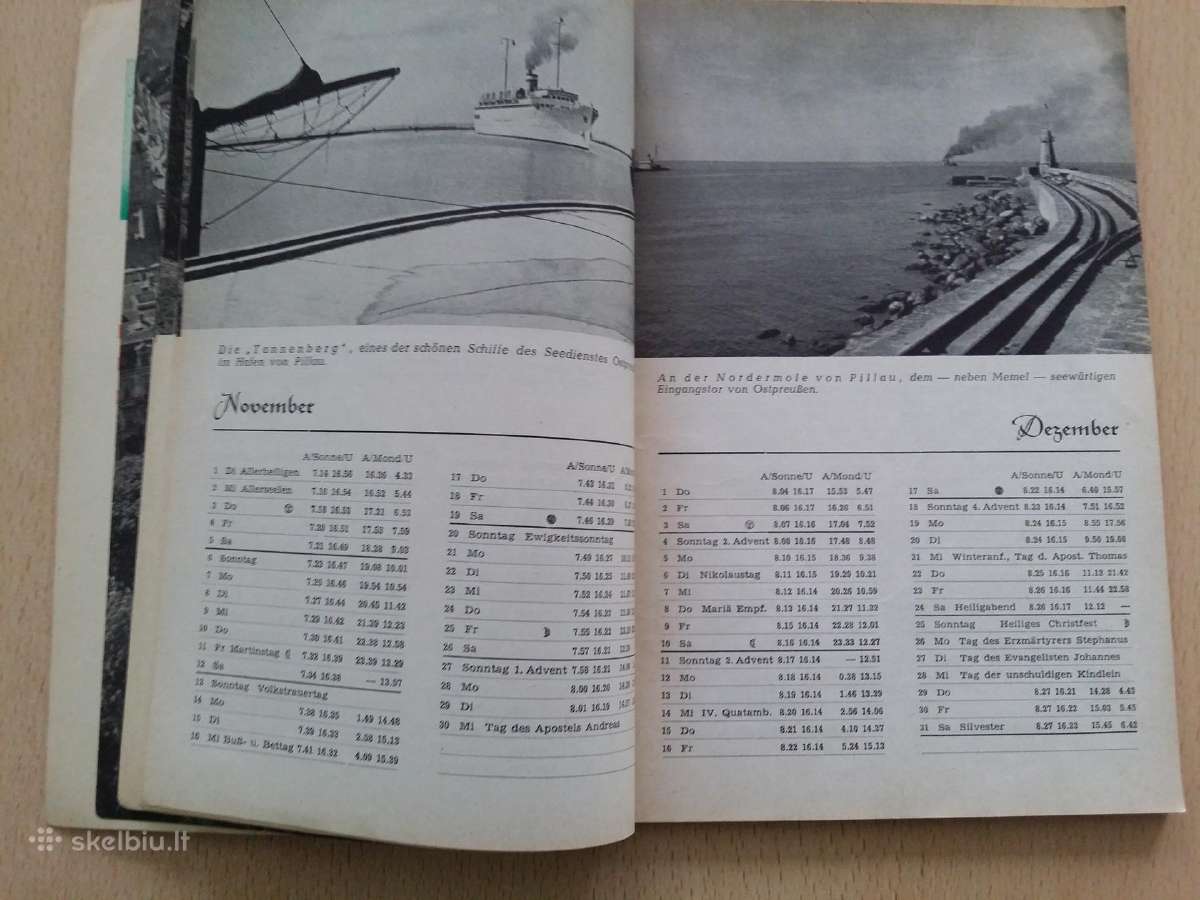 Rytprūsių kalendorius 1960 m. - nuotraukos Nr. 6