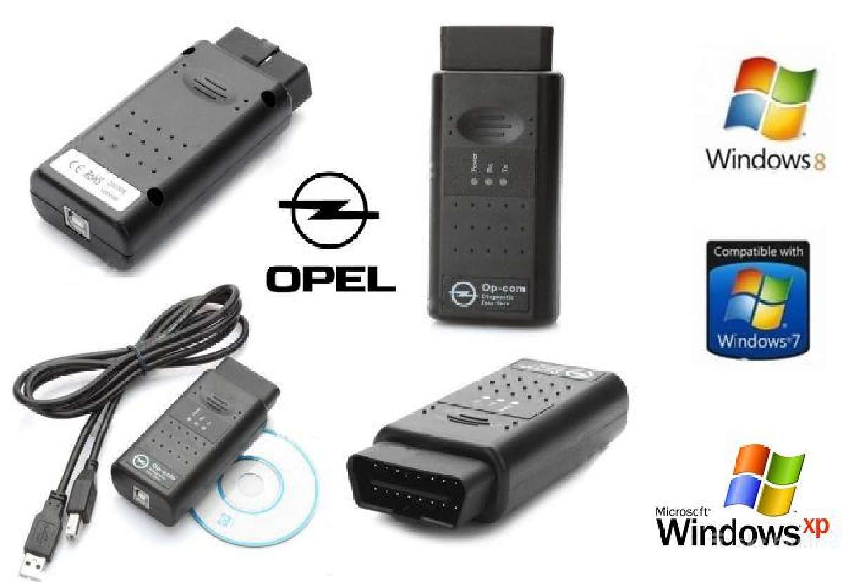Opel Opcom diagnostikos laidas kabelis Usb - nuotraukos Nr. 2
