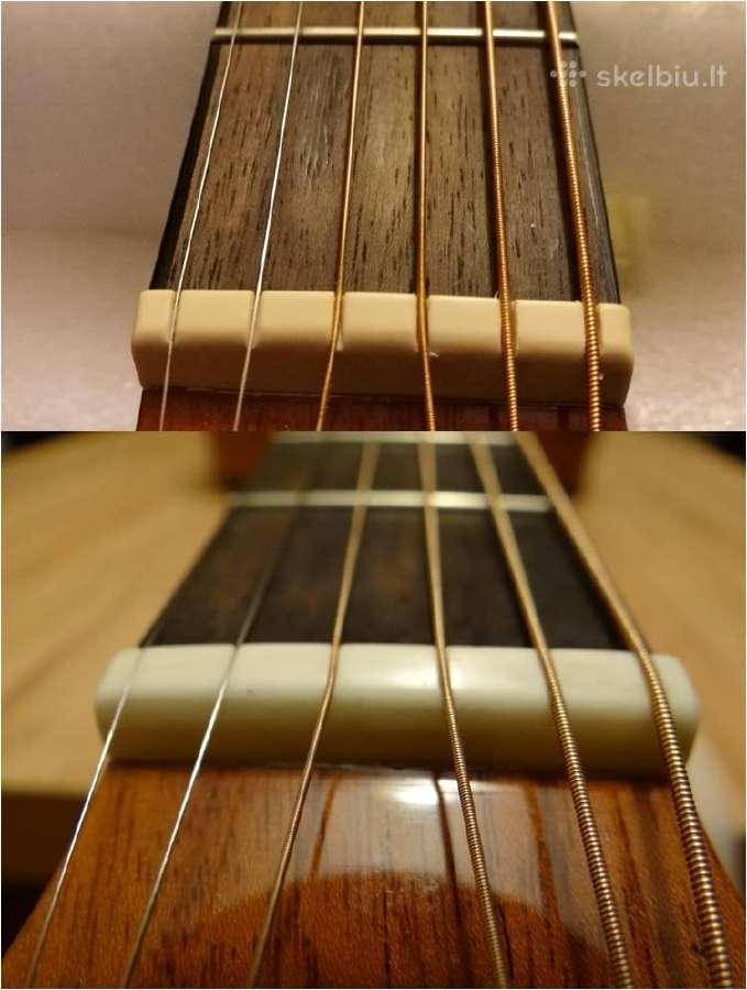 Akustines gitaros igarsinimas, aksesuarai, priedai - nuotraukos Nr. 14