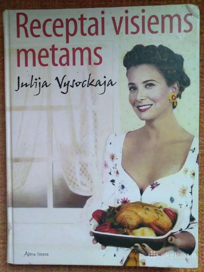 Knyga "Receptai visiems metams"