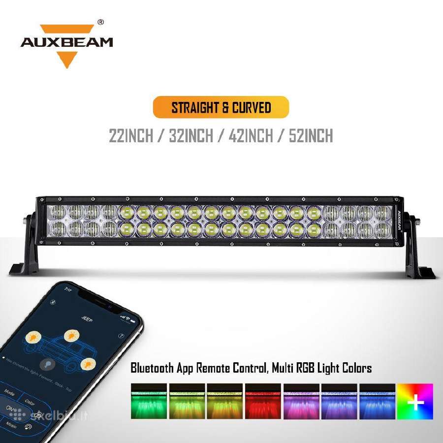 9d LED bar žibintai visureigiam 4x4 Cree 675w 540w - nuotraukos Nr. 14