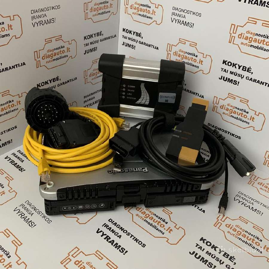 Bmw Icom WiFi A2+b+c prof. diagnostikos įranga - nuotraukos Nr. 4