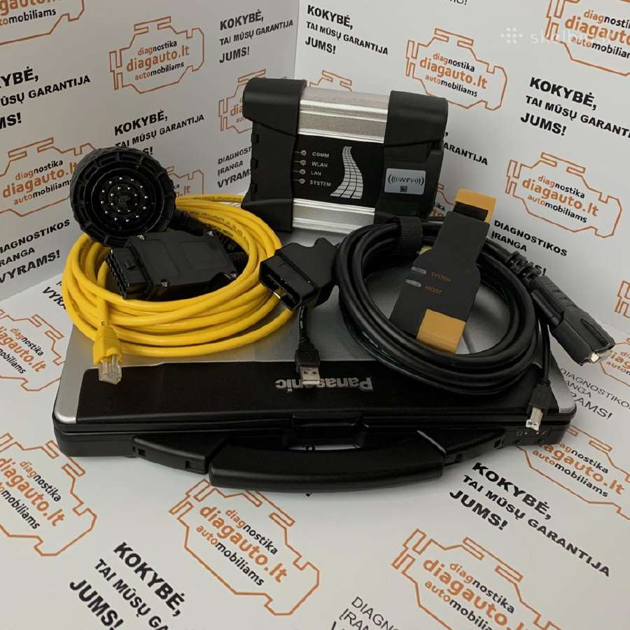 Bmw Icom WiFi A2+b+c prof. diagnostikos įranga - nuotraukos Nr. 5