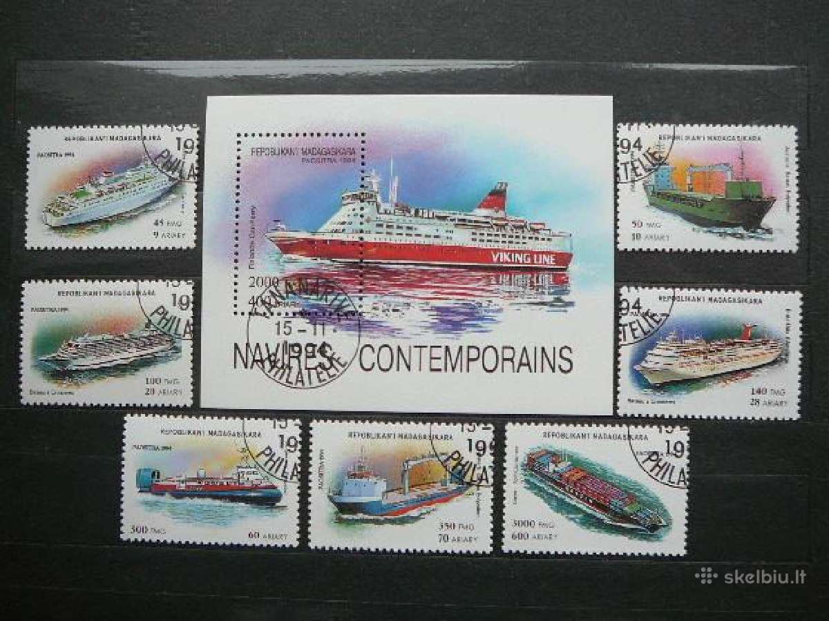 Laivai Madagaskaras 1994 antsp. mdg362