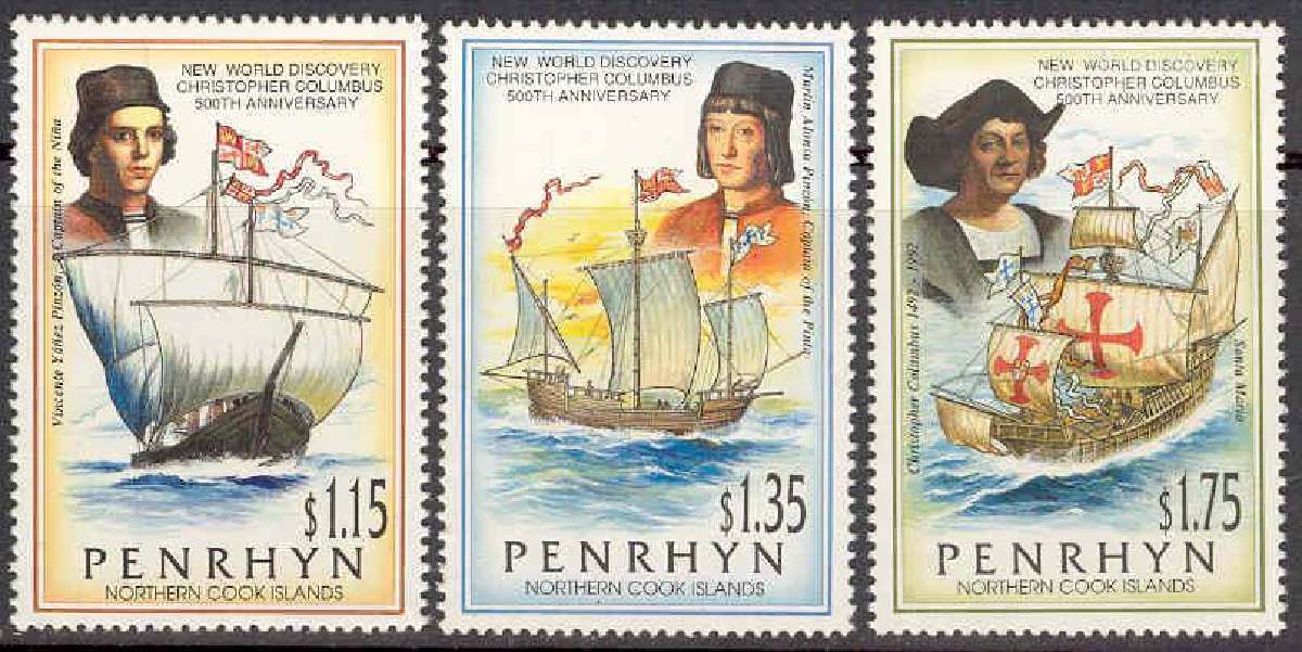 Penrinas (Penrhyn) 1992. Ch. Kolumbas.