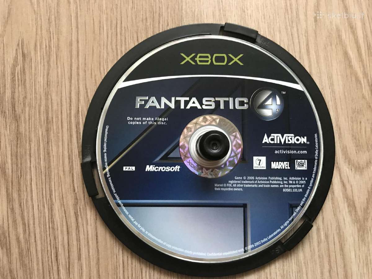 Xbox 360, Fantastic 4 zaidimas
